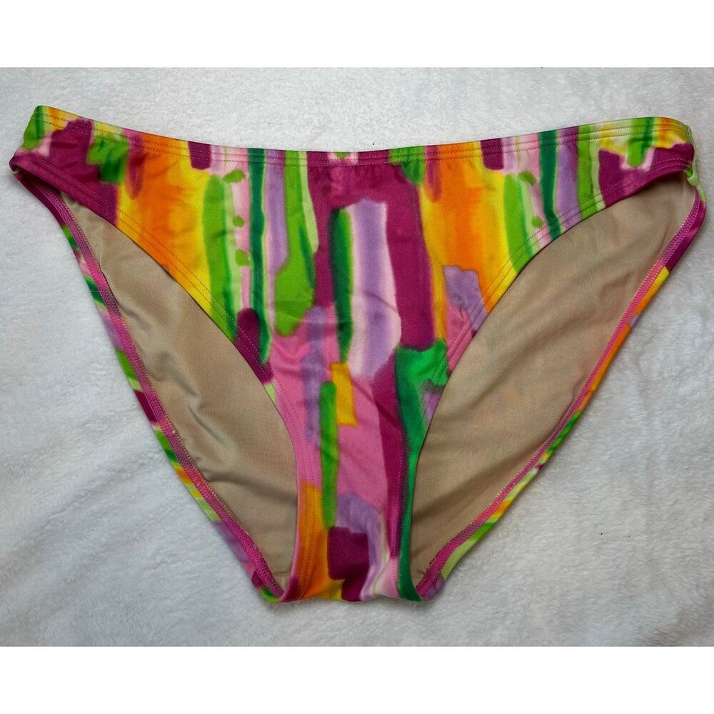 Victorias Secret Swimwear Multicolor Tankini Swimsuit 34A + 2 Bottoms M / L - Picture 6 of 11